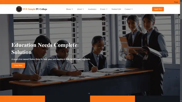 SVS Temple PU College